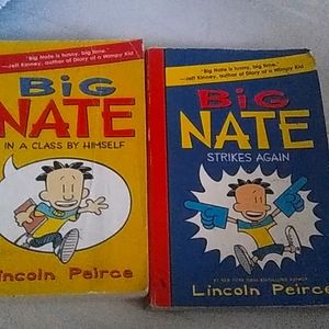 Paper Back Big Nate Books Lot of 2